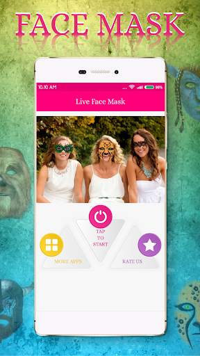Face Mask Photo Maker - Snappy Camera Photo screenshot 1