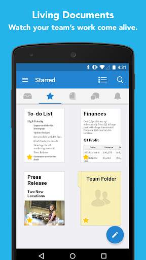 Quip screenshot 1