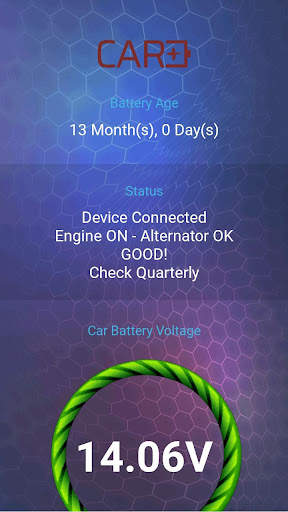 Car  Battery Sensor screenshot 2