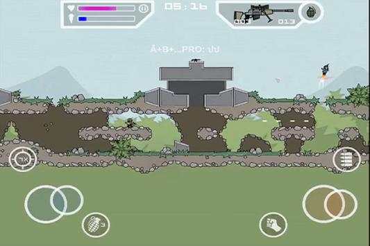 Trick Doodle Army 3 Mini Militia screenshot 8