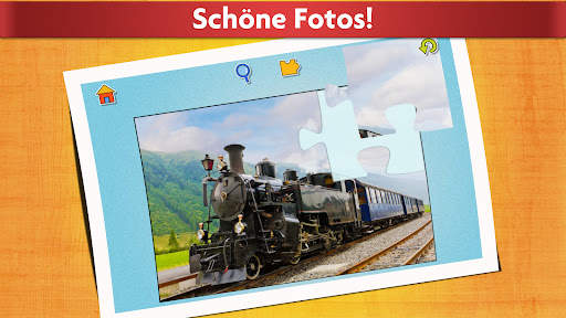 Puzzlespiel mit Autos & Züge screenshot 5