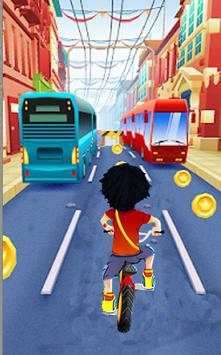 Shives Subway Run - 3D Racing Bike Adventure screenshot 2
