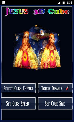 Jesus 3D Cube HD Live wallpaper screenshot 5