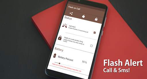 flashlight call-flash on call screenshot 2