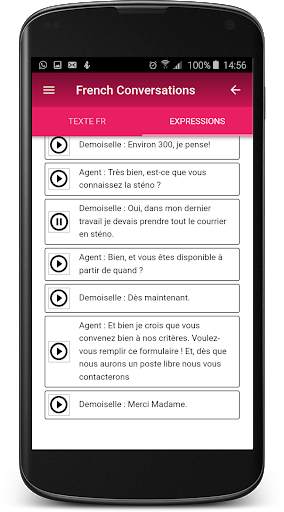  100 French Dialogues screenshot 3