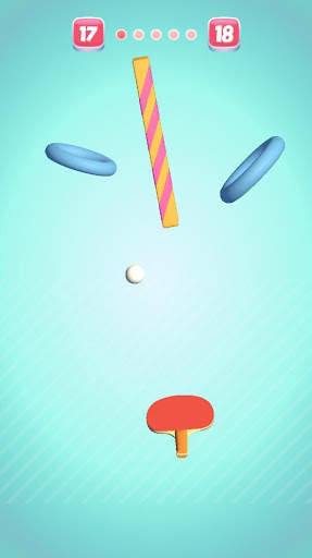 Hit Pong: Ping-Pong Racket, Ball and Hoops - Rings screenshot 6