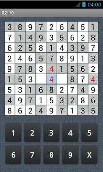 Sudoku (old version) screenshot 2