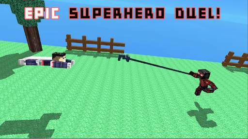 Flying Superhero: Blocky World screenshot 4