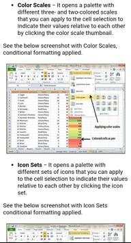 Learn MS Excel Complete Guide (OFFLINE) screenshot 4