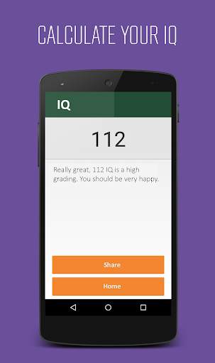 Free IQ Test intelligence test screenshot 2