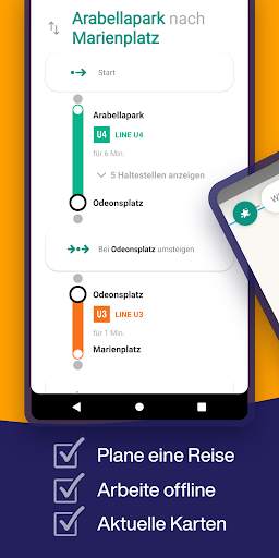 U-Bahn München MVG Karte screenshot 3