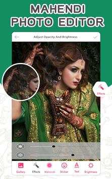 Mahndi Photo Editor : Eid Mehndi Tattoo Editor screenshot 4