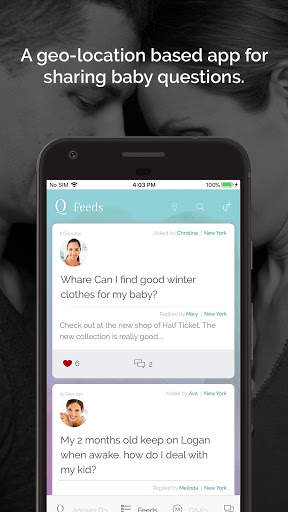 MyBabyQs - A Geo-Location Based Parenting App! screenshot 2
