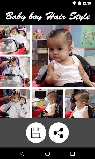 Baby boy Hair Style 2 تصوير الشاشة