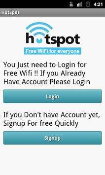 Free WiFi for everyone-Hotspot screenshot 1