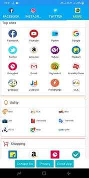 All Social Media and Social Network in one app screenshot 1