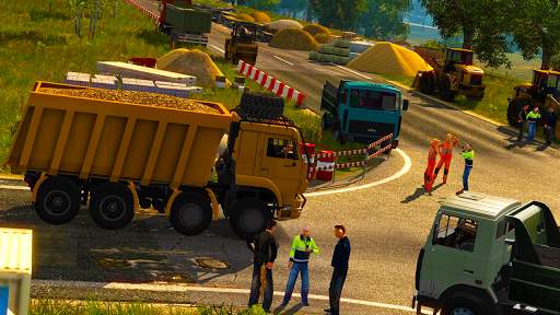 3D Truck Traffic Simulator Real screenshot 3