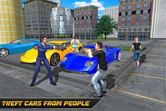 Crime Girl Car Theft screenshot 1