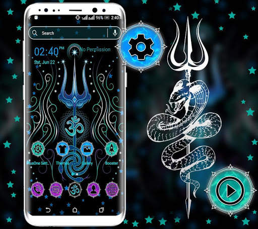 Shiva Trishul Launcher Theme screenshot 1