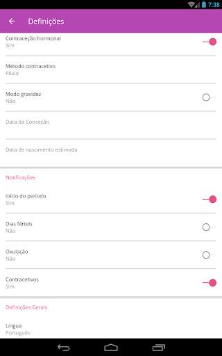 Ovu - Calendário Menstrual screenshot 11