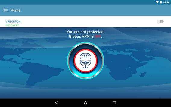 VPN TOR Cloud VPN Globus Pro! screenshot 6