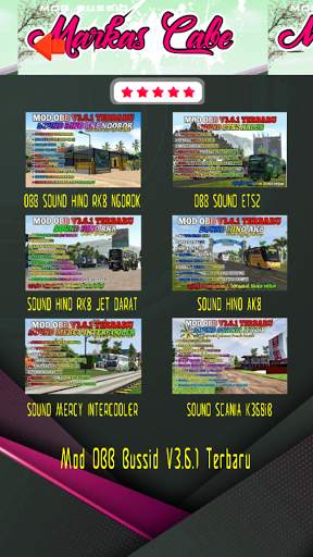 Mod Bussid Markas Cabe screenshot 4