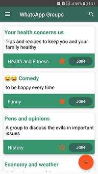 WhatsApp group links screenshot 1