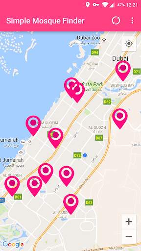 Simple Mosque Finder screenshot 1