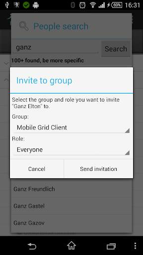 Mobile Grid Client screenshot 8
