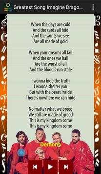 Greatest Song Imagine Dragons screenshot 7