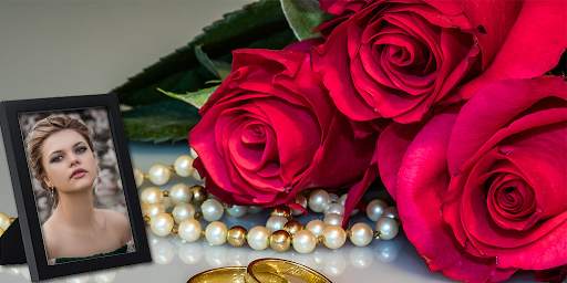 Rose flower photo frames screenshot 1