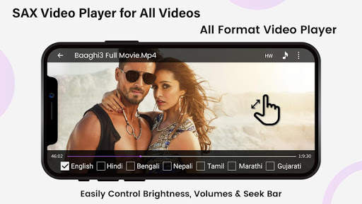 SAX Video Player - All Format SX Video screenshot 2