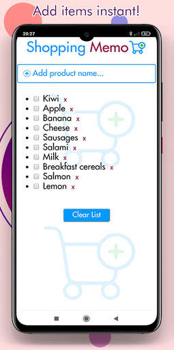 Shopping Memo screenshot 4