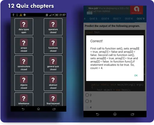 Learn Java: java tutorial screenshot 3