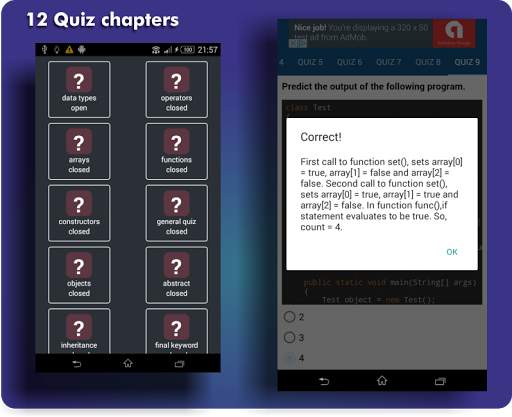 Learn Java: java tutorial screenshot 3