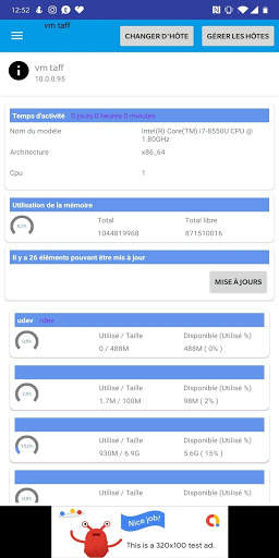 Monitor my server (mms) screenshot 1