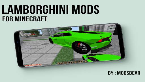 Lamborghini Mods For MCPE - Car Mods for MCPE screenshot 6