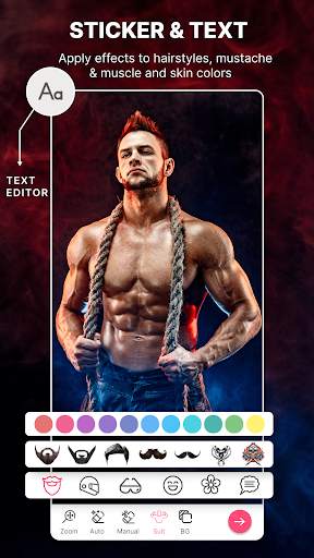 Body Builder Photo Suit Editor screenshot 2