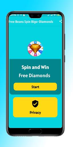 Free Beans Spin Bigo-Diamonds screenshot 1