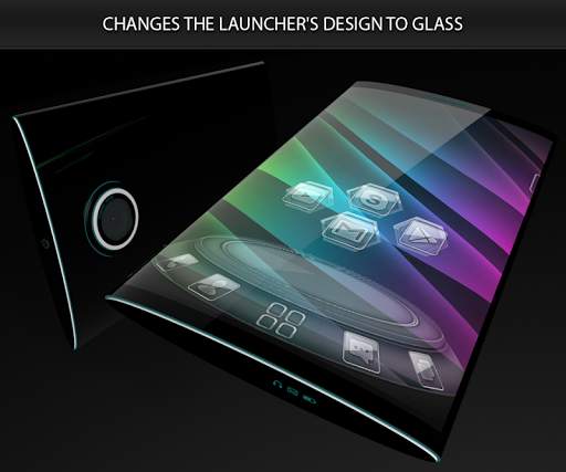 Glass theme & glass icon pack  screenshot 4