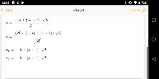 Solve Equations and Simplify Expressions скриншот 8