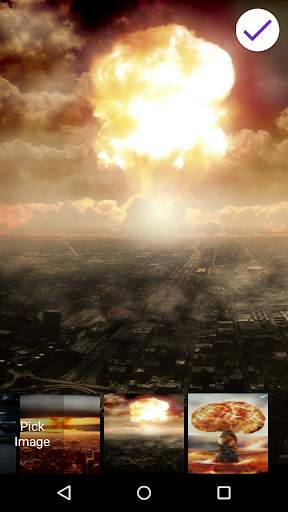 Nuclear Bomb Lock Screen 8 تصوير الشاشة