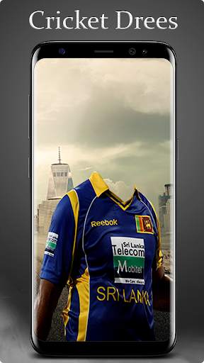 Cricket Drees Photo Suit Editor screenshot 1
