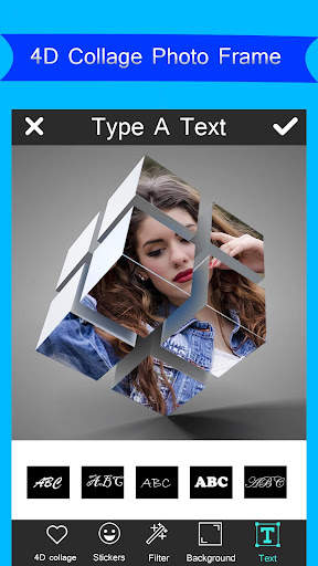 4D Collage Photo : photo collage art dp insta blur screenshot 2