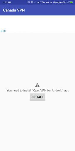 Canada VPN -Plugin for OpenVPN screenshot 4