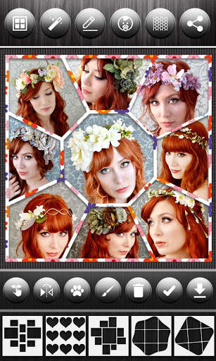 Flower Photo Collage Maker screenshot 2