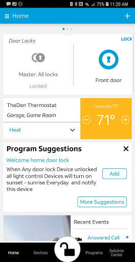 AT&T Digital Life screenshot 1