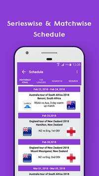 Live Cricket Score - Live Cricket score n Schedule screenshot 4