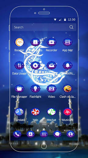 Moonlight Launcher theme screenshot 4
