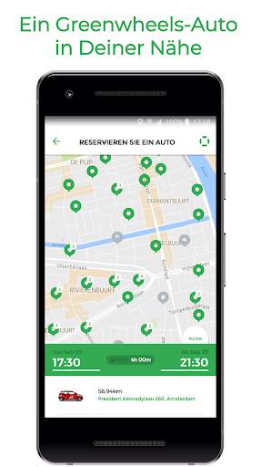 Greenwheels - Car sharing screenshot 5